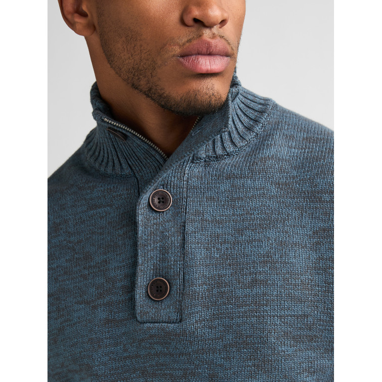 JERSEY HOMBRE  PETROL INDUSTRIES KNIT