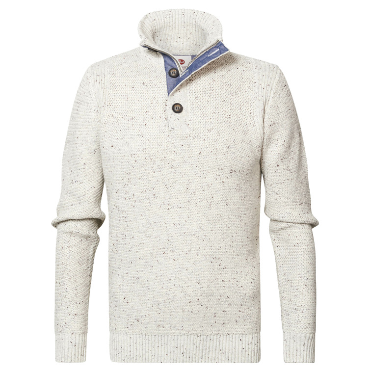 JERSEY HOMBRE  PETROL INDUSTRIES MEN KNITWEAR COLLAR