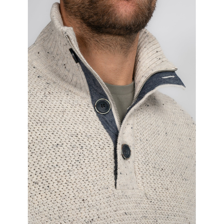 JERSEY HOMBRE  PETROL INDUSTRIES MEN KNITWEAR COLLAR