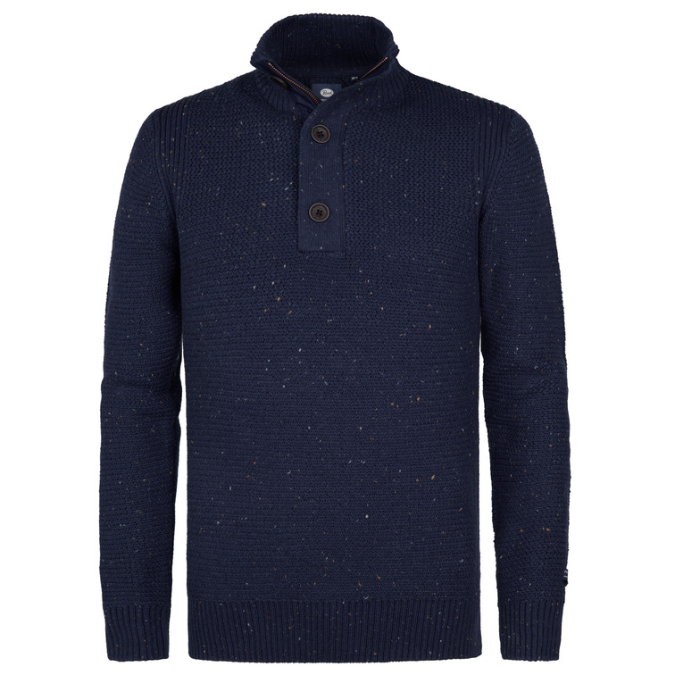 JERSEY HOMBRE  PETROL INDUSTRIES MEN KNITWEAR COLLAR