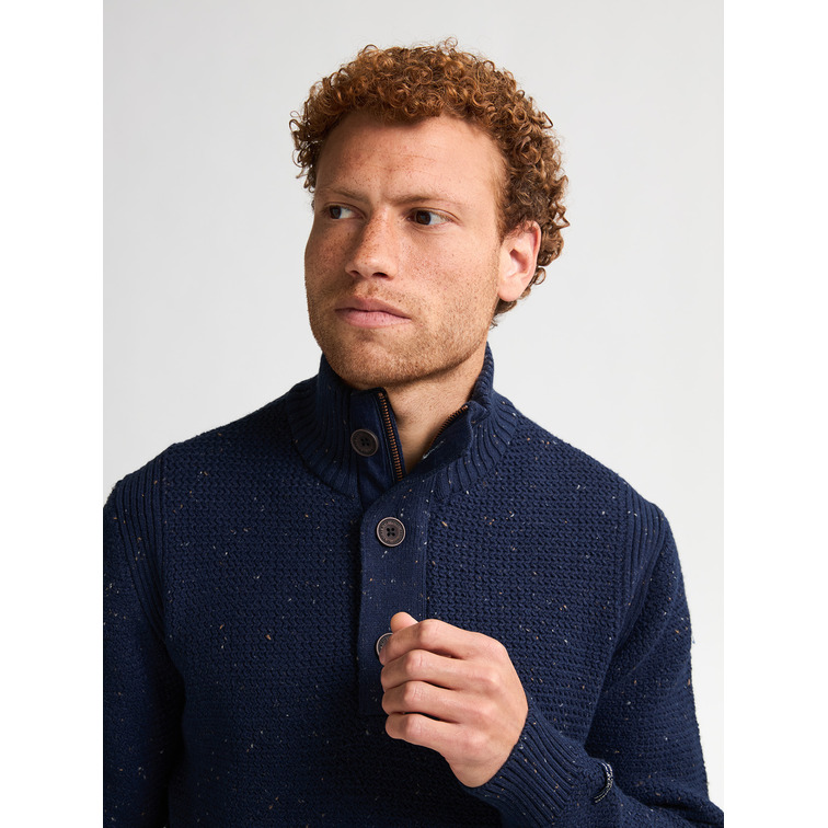 JERSEY HOMBRE  PETROL INDUSTRIES MEN KNITWEAR COLLAR