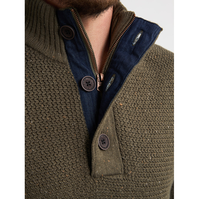 JERSEY HOMBRE PETROL INDUSTRIES PUNTO JASPEADO