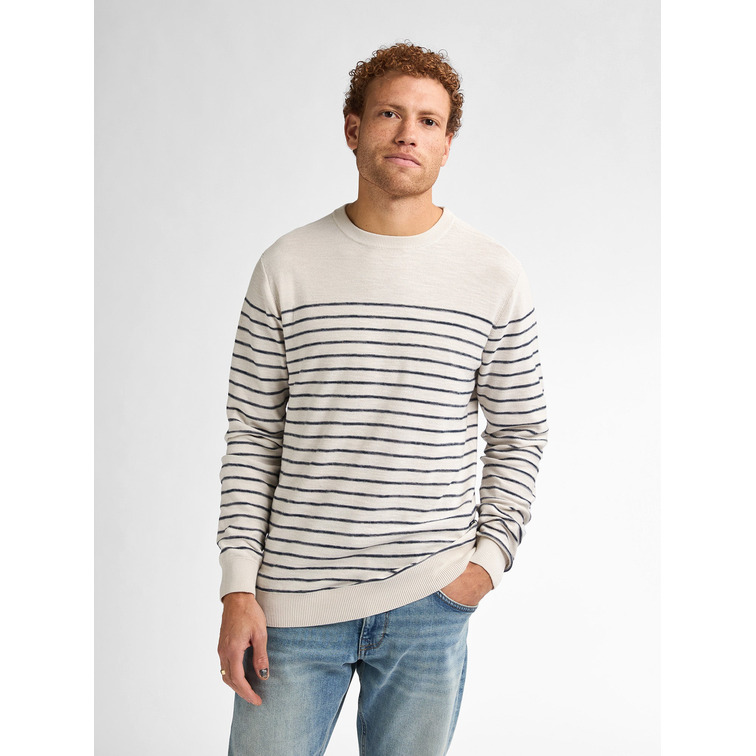 JERSEY HOMBRE  PETROL INDUSTRIES MEN KNITWEAR ROUND NECK BASIC