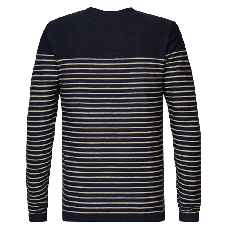 JERSEY HOMBRE  PETROL MEN KNITWEAR ROUND NECK BASIC