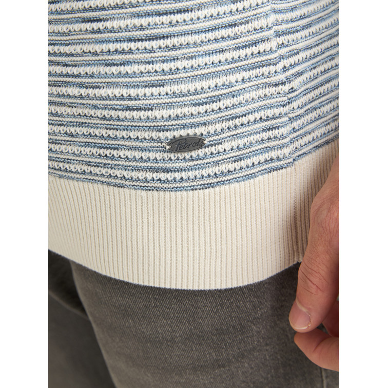 JERSEY HOMBRE  PETROL INDUSTRIES MEN KNITWEAR ROUND NECK BASIC