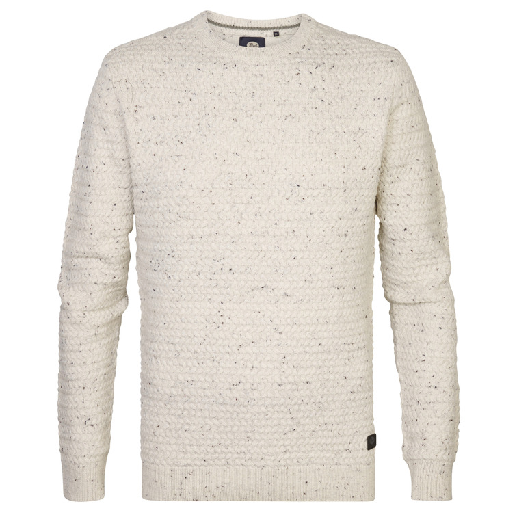 JERSEY HOMBRE  PETROL INDUSTRIES MEN KNITWEAR ROUND NECK BASIC