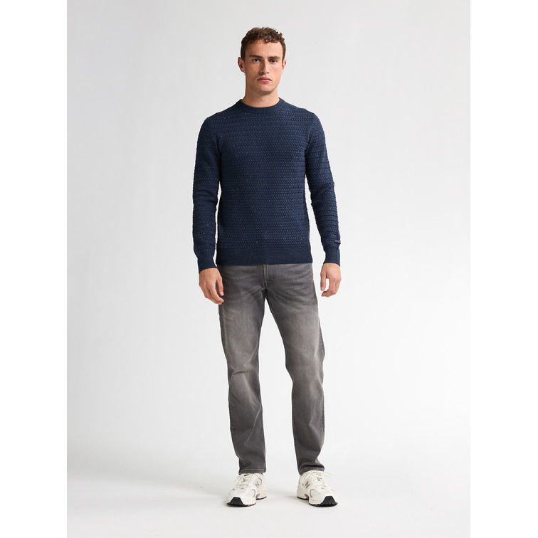 JERSEY HOMBRE  PETROL INDUSTRIES MEN KNITWEAR ROUND NECK BASIC