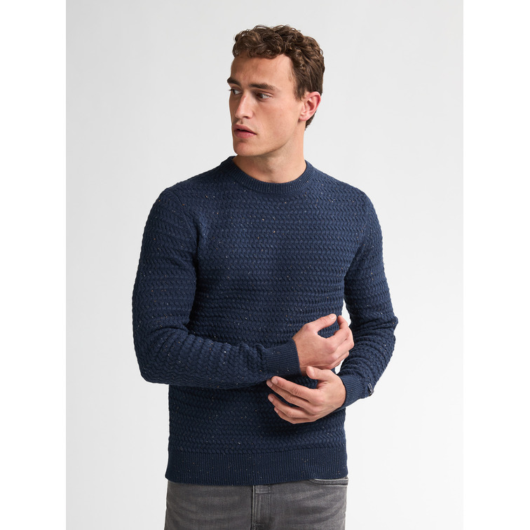 JERSEY HOMBRE  PETROL INDUSTRIES MEN KNITWEAR ROUND NECK BASIC