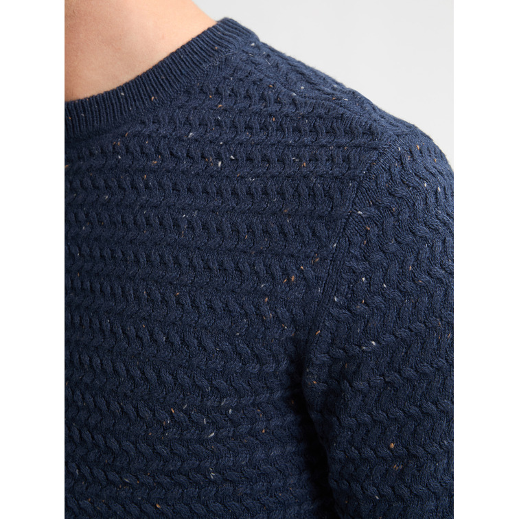 JERSEY HOMBRE  PETROL INDUSTRIES MEN KNITWEAR ROUND NECK BASIC