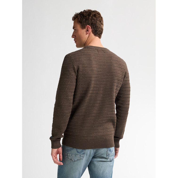 JERSEY HOMBRE  PETROL INDUSTRIES MEN KNITWEAR ROUND NECK BASIC