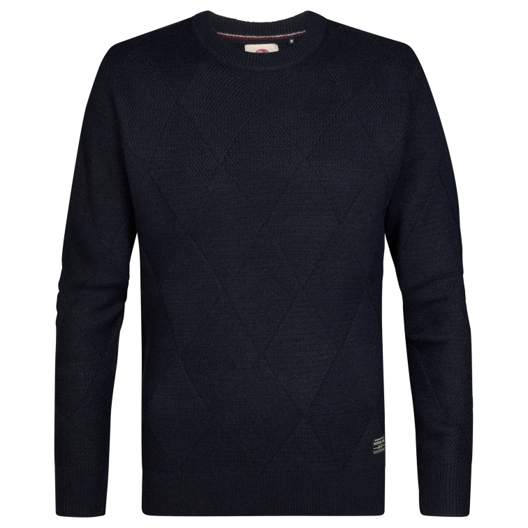 JERSEY HOMBRE  PETROL INDUSTRIES KNIT