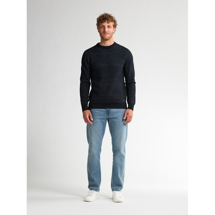 JERSEY HOMBRE  PETROL INDUSTRIES MEN KNITWEAR ROUND NECK BASIC