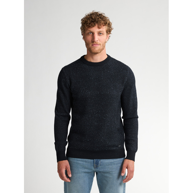 JERSEY HOMBRE  PETROL INDUSTRIES MEN KNITWEAR ROUND NECK BASIC
