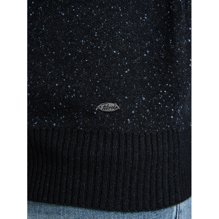 JERSEY HOMBRE  PETROL INDUSTRIES MEN KNITWEAR ROUND NECK BASIC