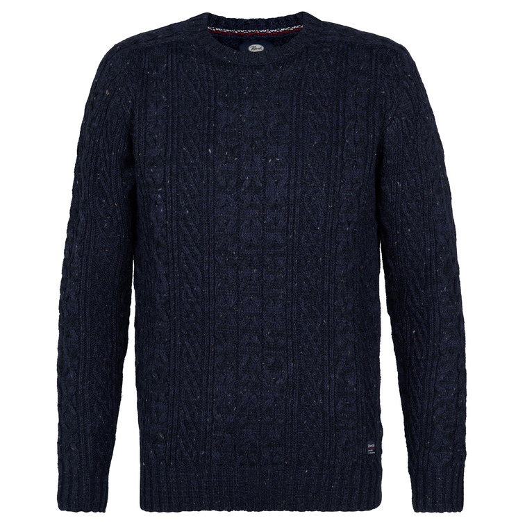 JERSEY HOMBRE  PETROL INDUSTRIES MEN KNITWEAR ROUND NECK BASIC