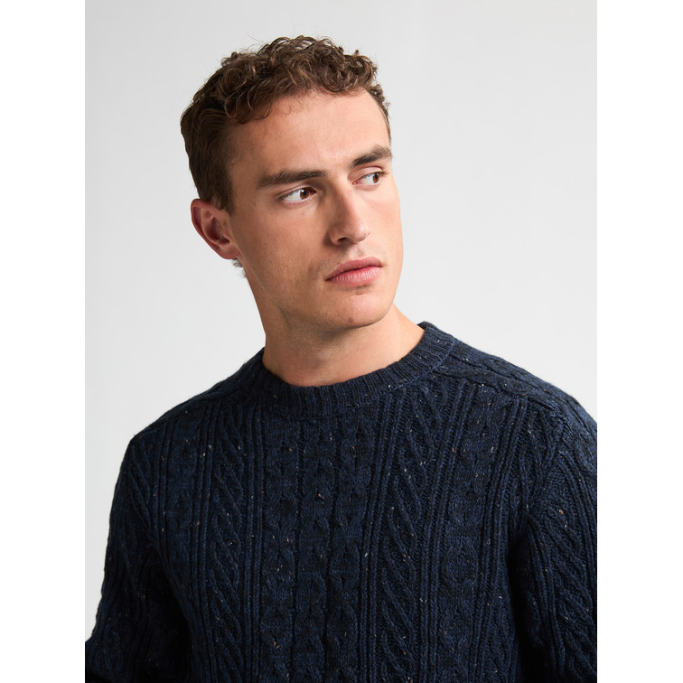 JERSEY HOMBRE  PETROL INDUSTRIES MEN KNITWEAR ROUND NECK BASIC