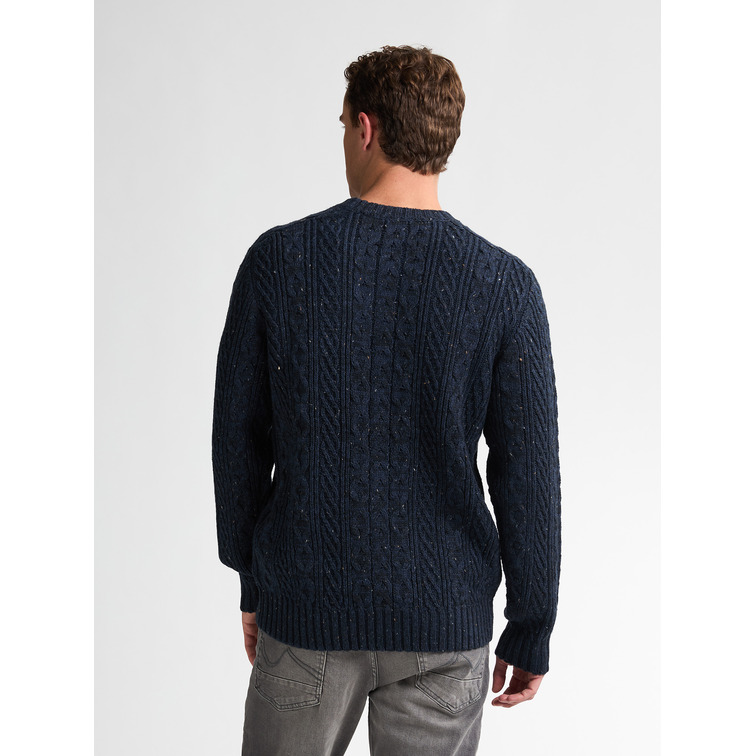 JERSEY HOMBRE  PETROL INDUSTRIES MEN KNITWEAR ROUND NECK BASIC