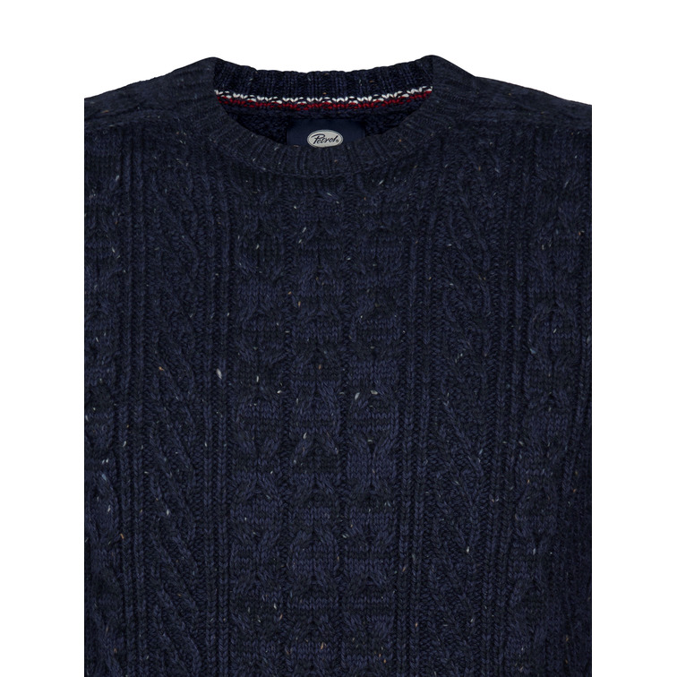 JERSEY HOMBRE  PETROL INDUSTRIES MEN KNITWEAR ROUND NECK BASIC