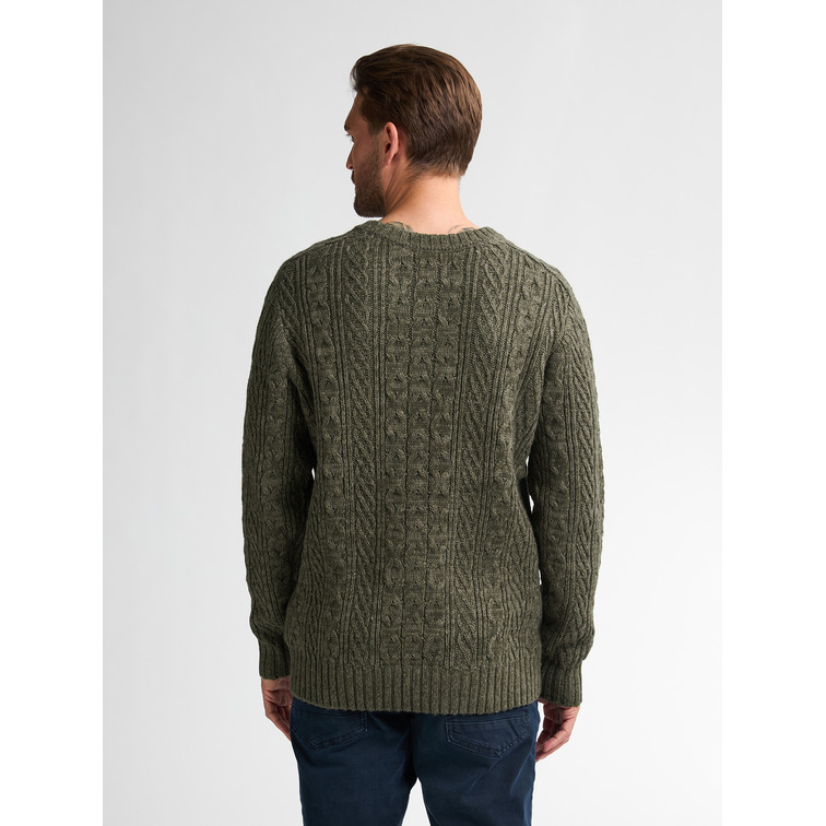 JERSEY HOMBRE  PETROL INDUSTRIES MEN KNITWEAR ROUND NECK BASIC