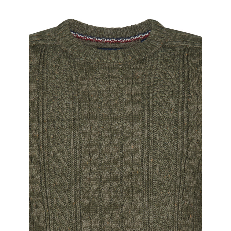 JERSEY HOMBRE  PETROL INDUSTRIES MEN KNITWEAR ROUND NECK BASIC