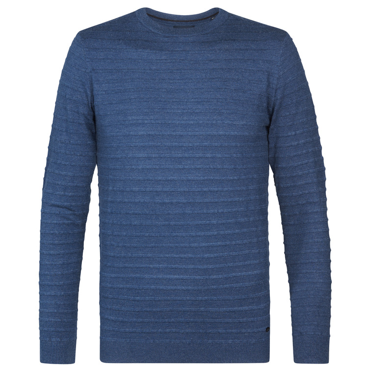 JERSEY HOMBRE  PETROL INDUSTRIES MEN KNITWEAR ROUND NECK BASIC