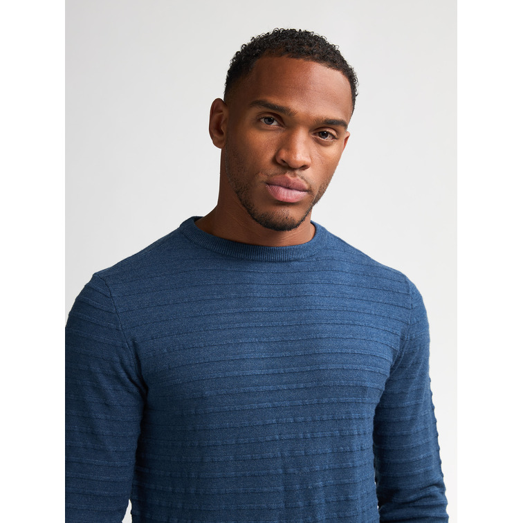 JERSEY HOMBRE  PETROL INDUSTRIES MEN KNITWEAR ROUND NECK BASIC