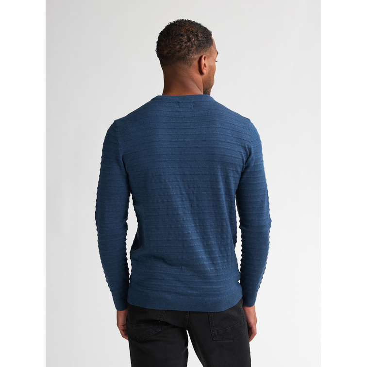 JERSEY HOMBRE  PETROL INDUSTRIES MEN KNITWEAR ROUND NECK BASIC
