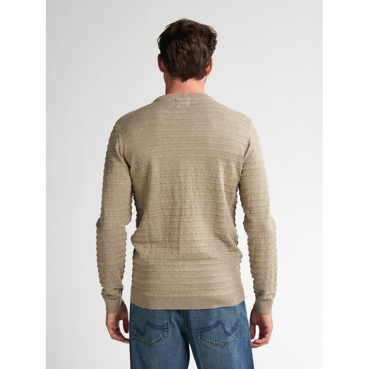 JERSEY HOMBRE  PETROL INDUSTRIES MEN KNITWEAR ROUND NECK BASIC