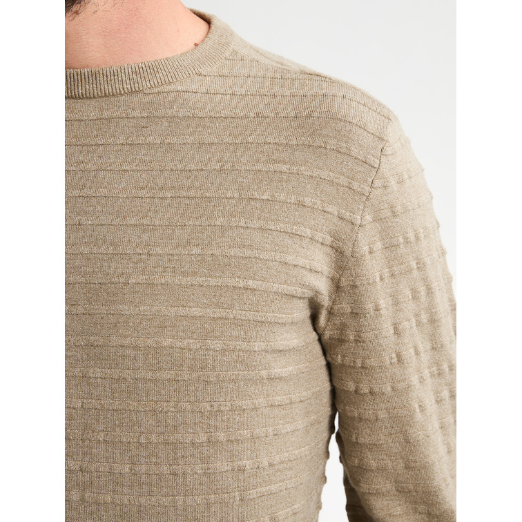 JERSEY HOMBRE  PETROL INDUSTRIES MEN KNITWEAR ROUND NECK BASIC