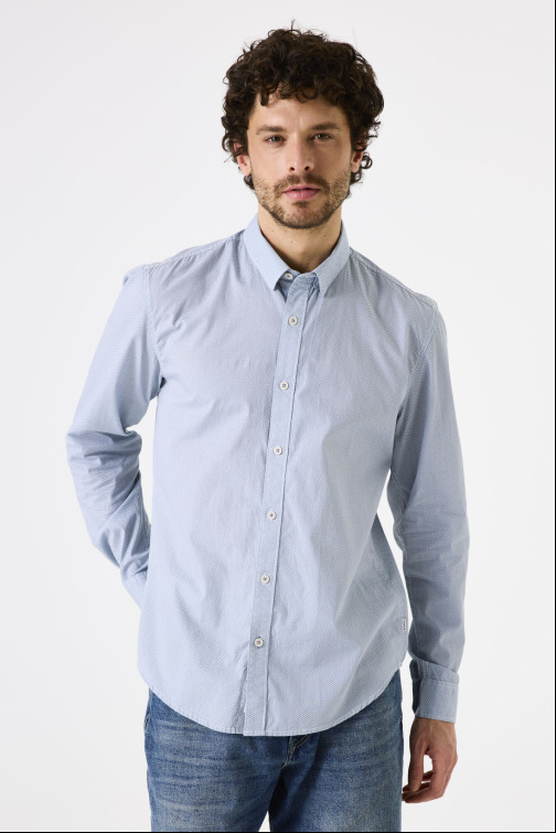 HOMBRE L51880_MEN`S SHIRT LS 4815