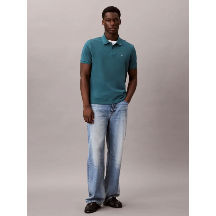 POLO HOMBRE  CALVIN KLEIN M SS MONOGRAM PIQUE POLO