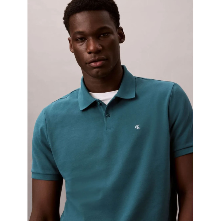 POLO HOMBRE  CALVIN KLEIN M SS MONOGRAM PIQUE POLO