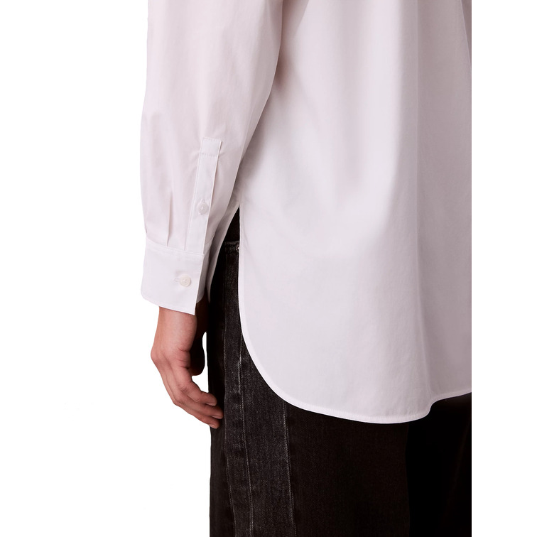 CAMISA MUJER  CALVIN KLEIN W POPLIN RELAXED SHIRT