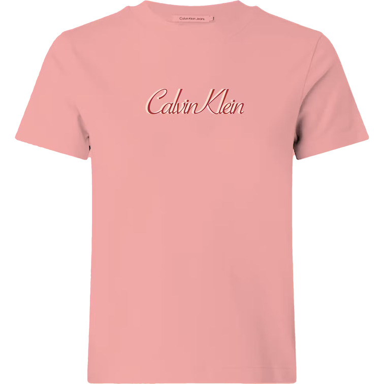 CAMISETA MUJER CALVIN KLEIN LOGO AÑOS 20