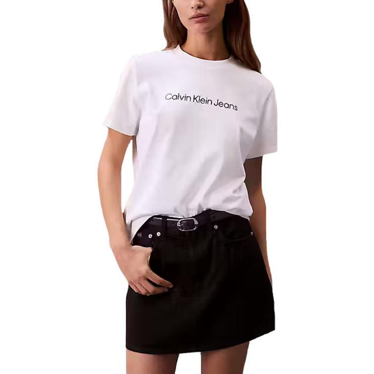 CAMISETA MUJER CALVIN KLEIN CON LOGO
