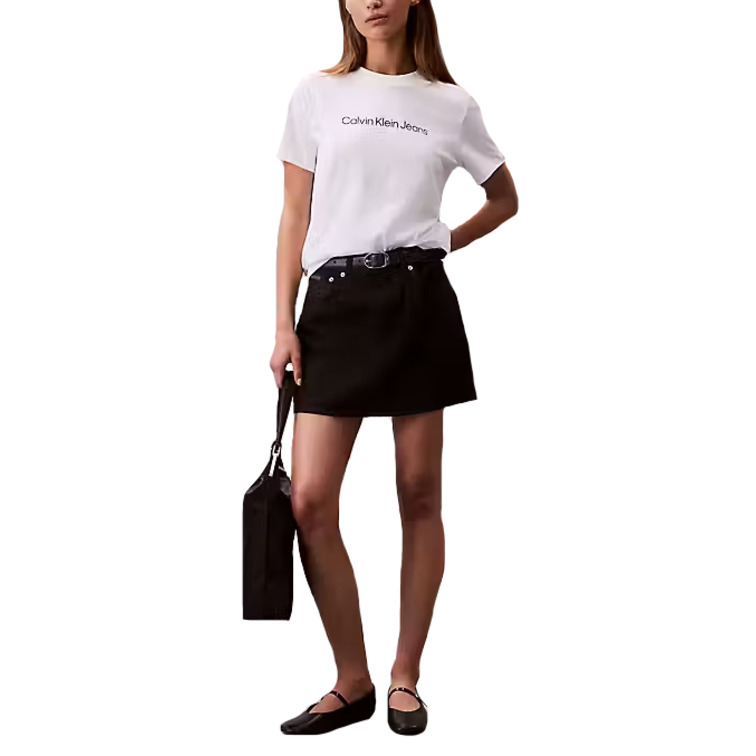 CAMISETA MUJER CALVIN KLEIN CON LOGO