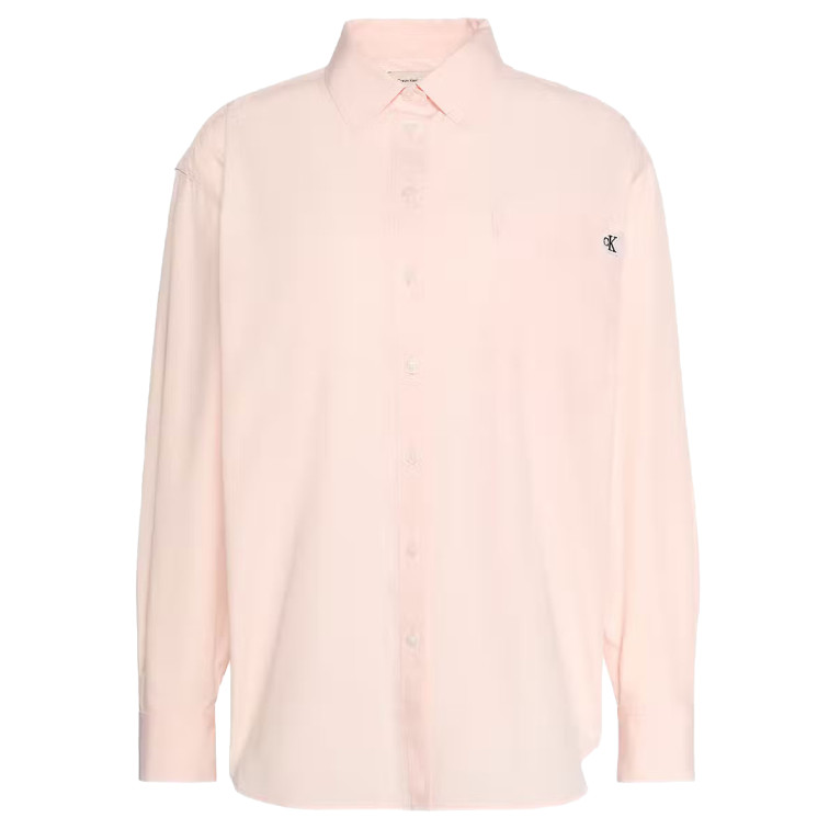 CAMISA MUJER  CALVIN KLEIN W COTTON POPLIN RELAXED SHIRT