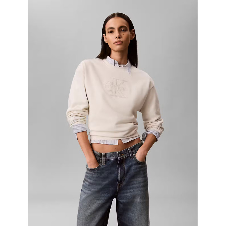 MUJER W LS BABY TERRY SEASONAL MONOL YAS