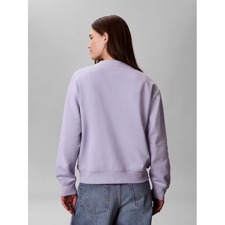 MUJER W LS FRENCH TERRY MONOLOGO CRE VBK