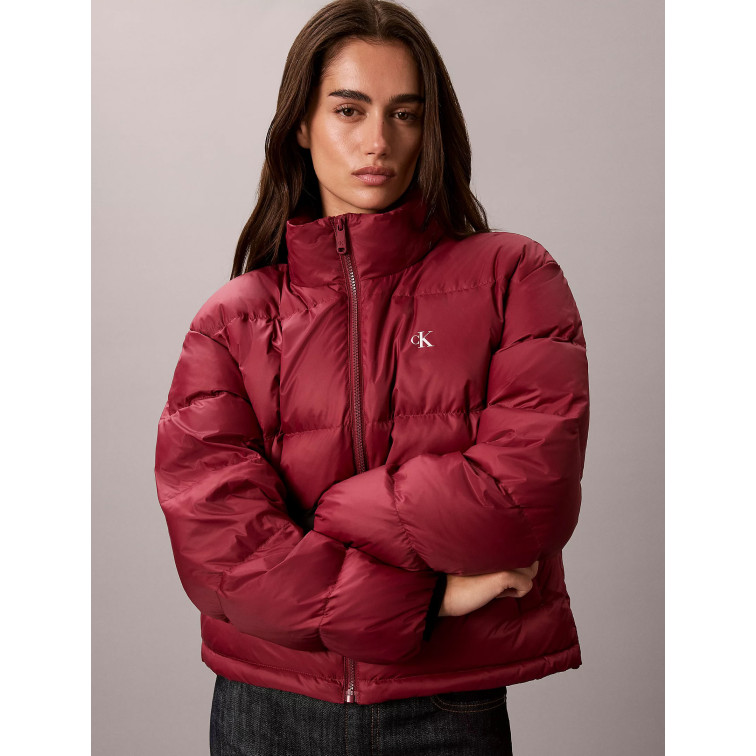 ABRIGO MUJER  CALVIN KLEIN ESSENTIAL MW SHORT DOWN PUFFER