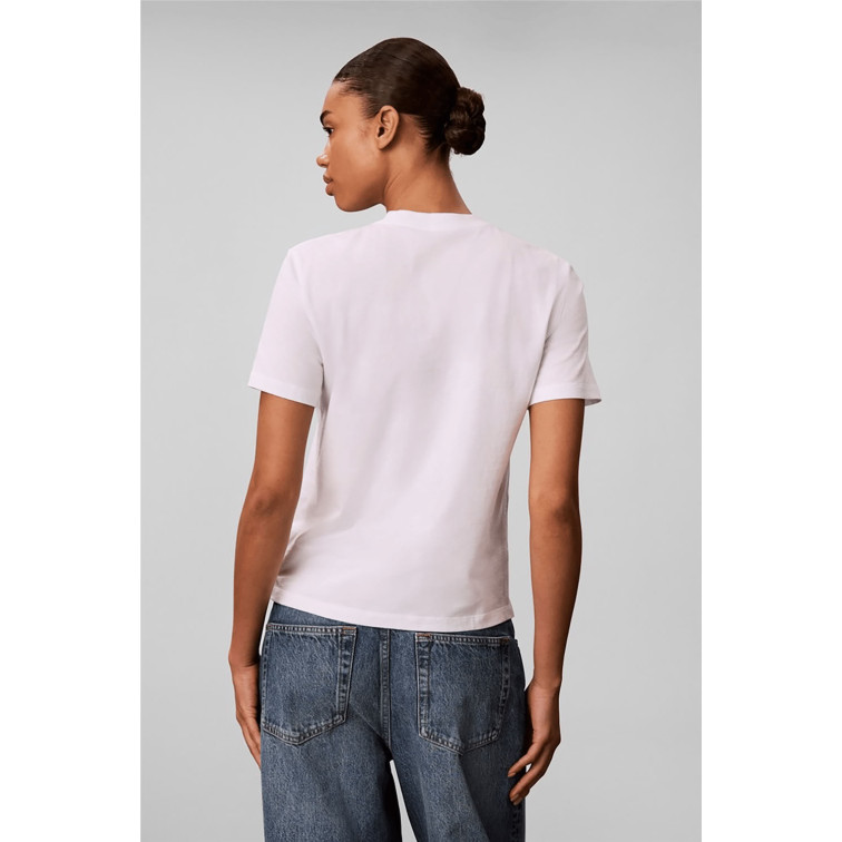 CAMISETA MUJER  CALVIN KLEIN W SS CLASSIC SCRIPT INITIAL TE