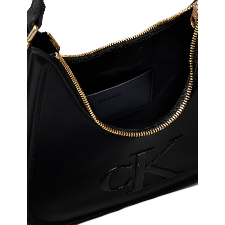 BOLSO MUJER  CALVIN KLEIN W BOLD CK SMALL CRESCENT BAG