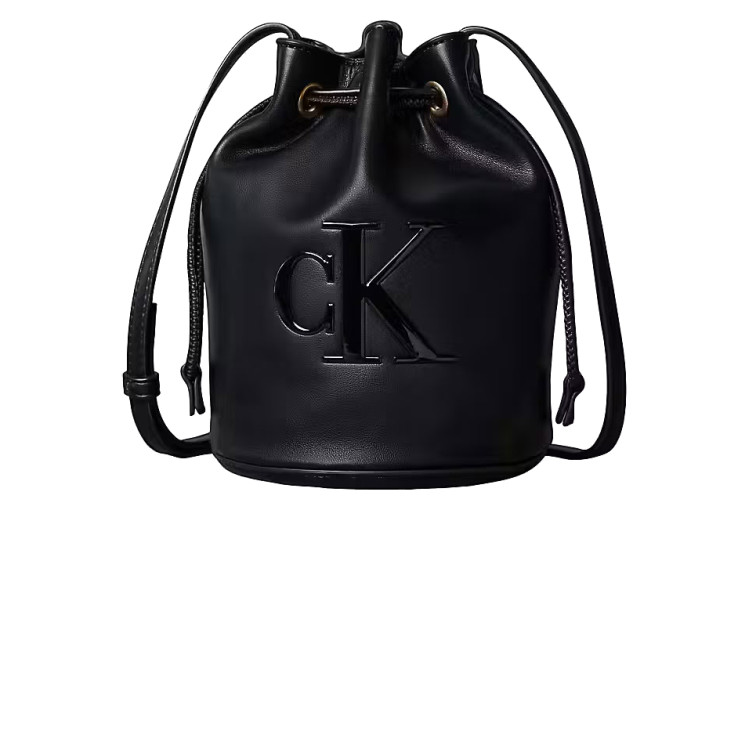 BOLSO MUJER  CALVIN KLEIN W BOLD CK SMALL BUCKET BAG