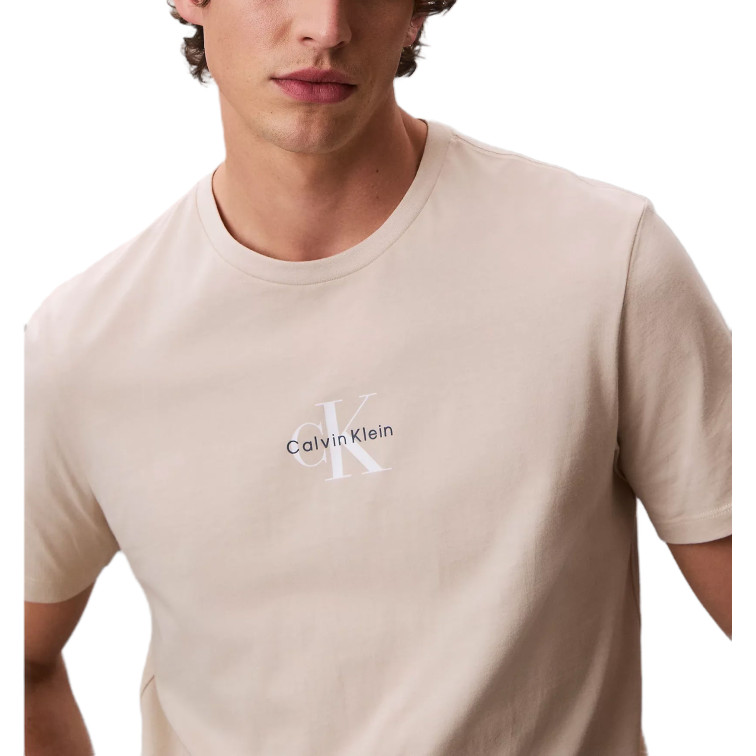 CAMISETA HOMBRE CALVIN KLEIN CON MONOLOGO