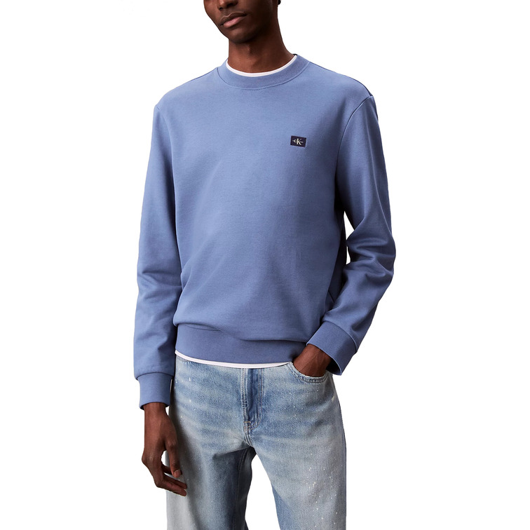 SUDADERA HOMBRE  CALVIN KLEIN M LS 350TERRY EU WHSL BADGE CR