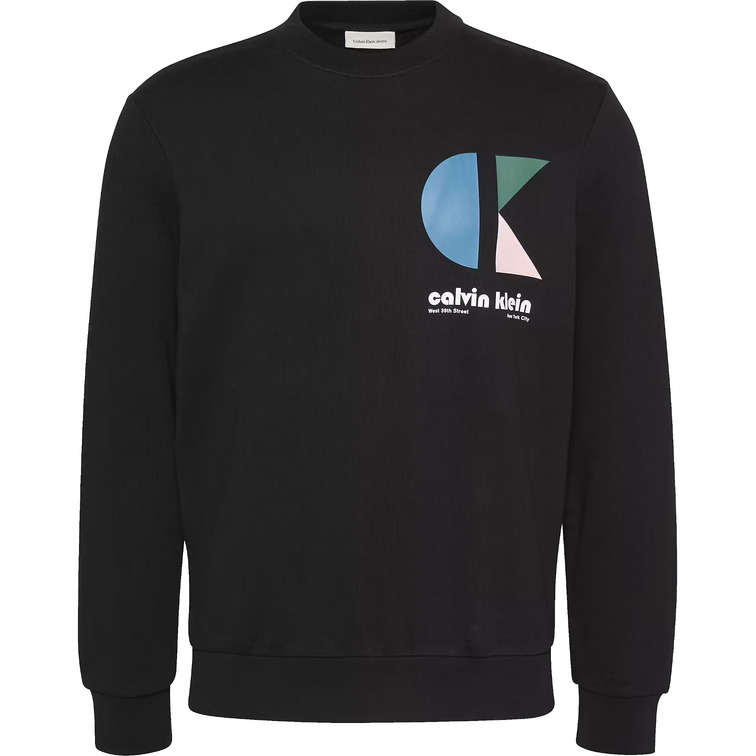 SUDADERA HOMBRE  CALVIN KLEIN M LS EU 350TERRY CK BAUHAUS LO
