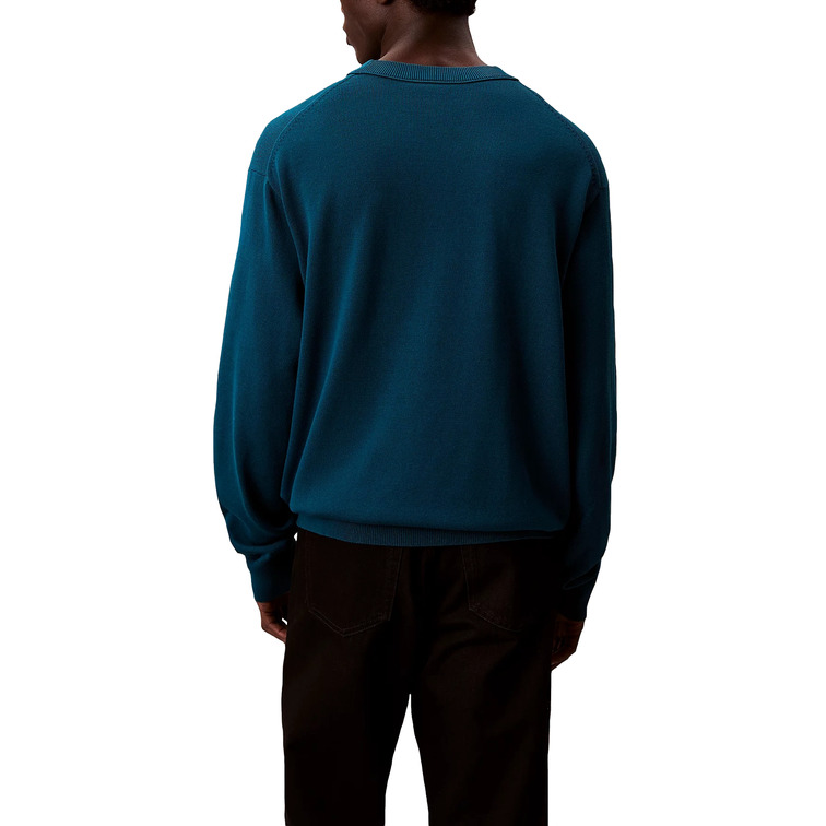 JERSEY HOMBRE CALVIN KLEIN HOLGADO CON MONOGRAMA