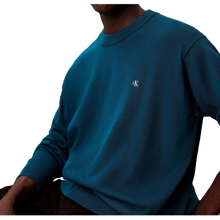 JERSEY HOMBRE CALVIN KLEIN HOLGADO CON MONOGRAMA