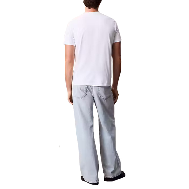 CAMISETA HOMBRE  CALVIN KLEIN M SS 30S EU CK BH WORD STACK G
