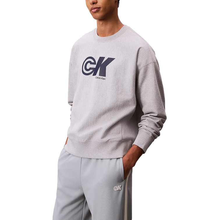 SUDADERA HOMBRE  CALVIN KLEIN M PREMIUM TERRY CK SPORT GRAPH